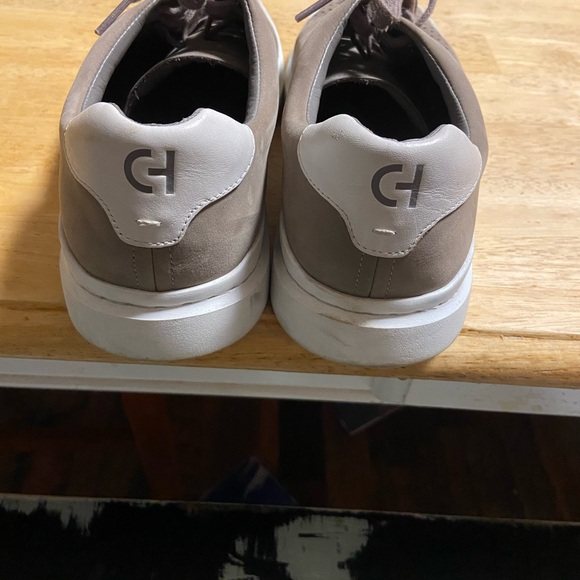 Men's Grey Cole Haan Court Sneakers - Picture 2 of 6